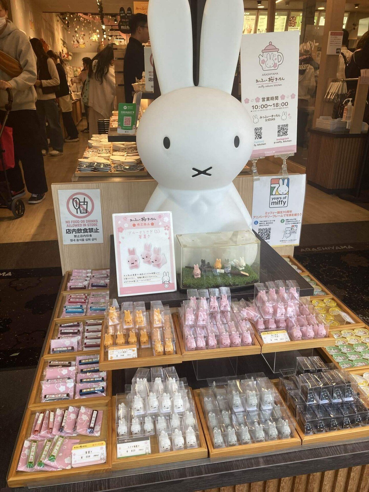 ミッフィーちゃん巡り@京都・大阪｜ふにー