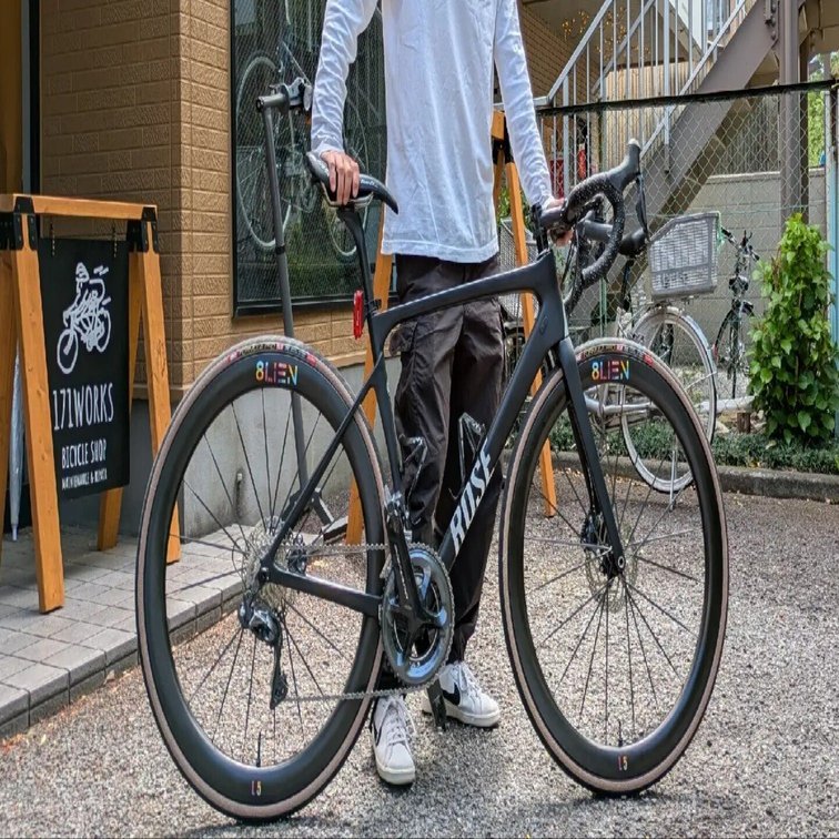 8LIEN L5Wワイドリムカーボンホイール ワイドリム）8LIEN L5W Disc Carbon 前後ホイールセット エイリアン