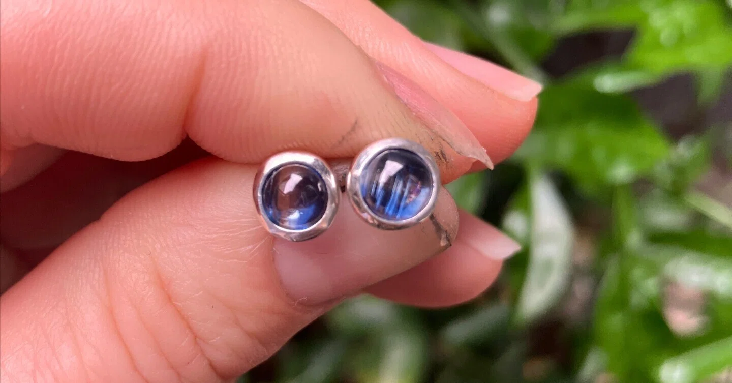 彫金ジュエリー 石枠の作り方｜azur.jewelry｜金属と石の装身具作家