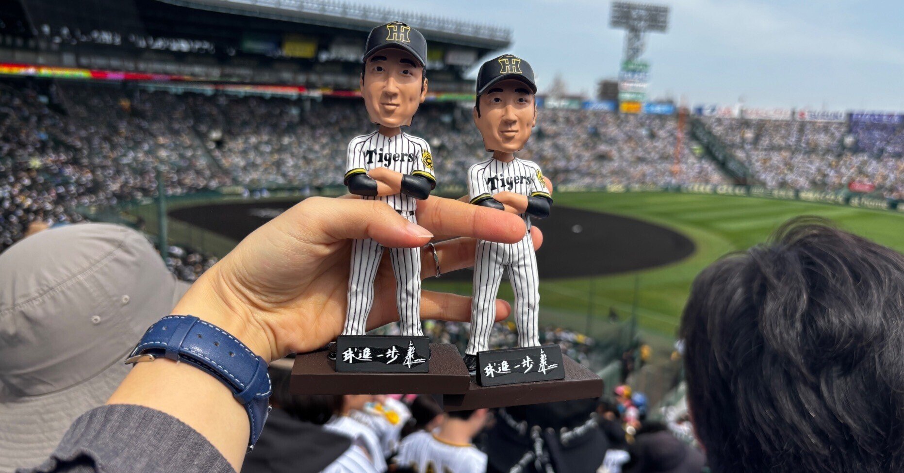 阪神タイガース 2022年 佐藤 中野 青柳 3点セット ボブルヘッド 非売品