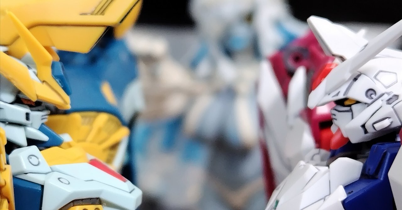 HG ガンダムLOブースター＆ガンダムバーンレプオス 簡易レビュー