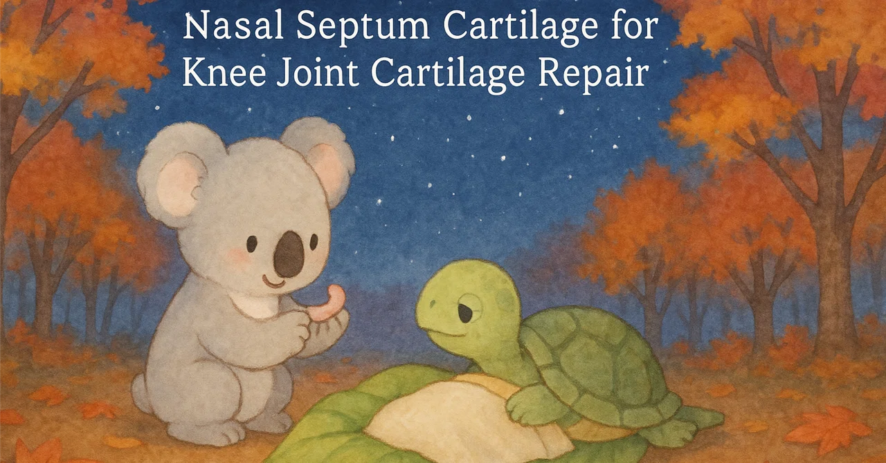 Clinical Application of Knee Joint Cartilage Repair Using Nasal Septum ...