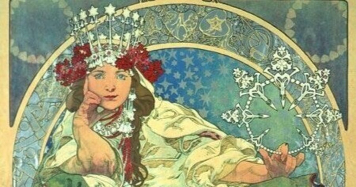 豪華 Jugendstil モーリス・ピヤール・ベルヌーイ/スタンラン/ミュシャ ミュシャ ヒヤシンス姫｜日本花卉文化株式会社