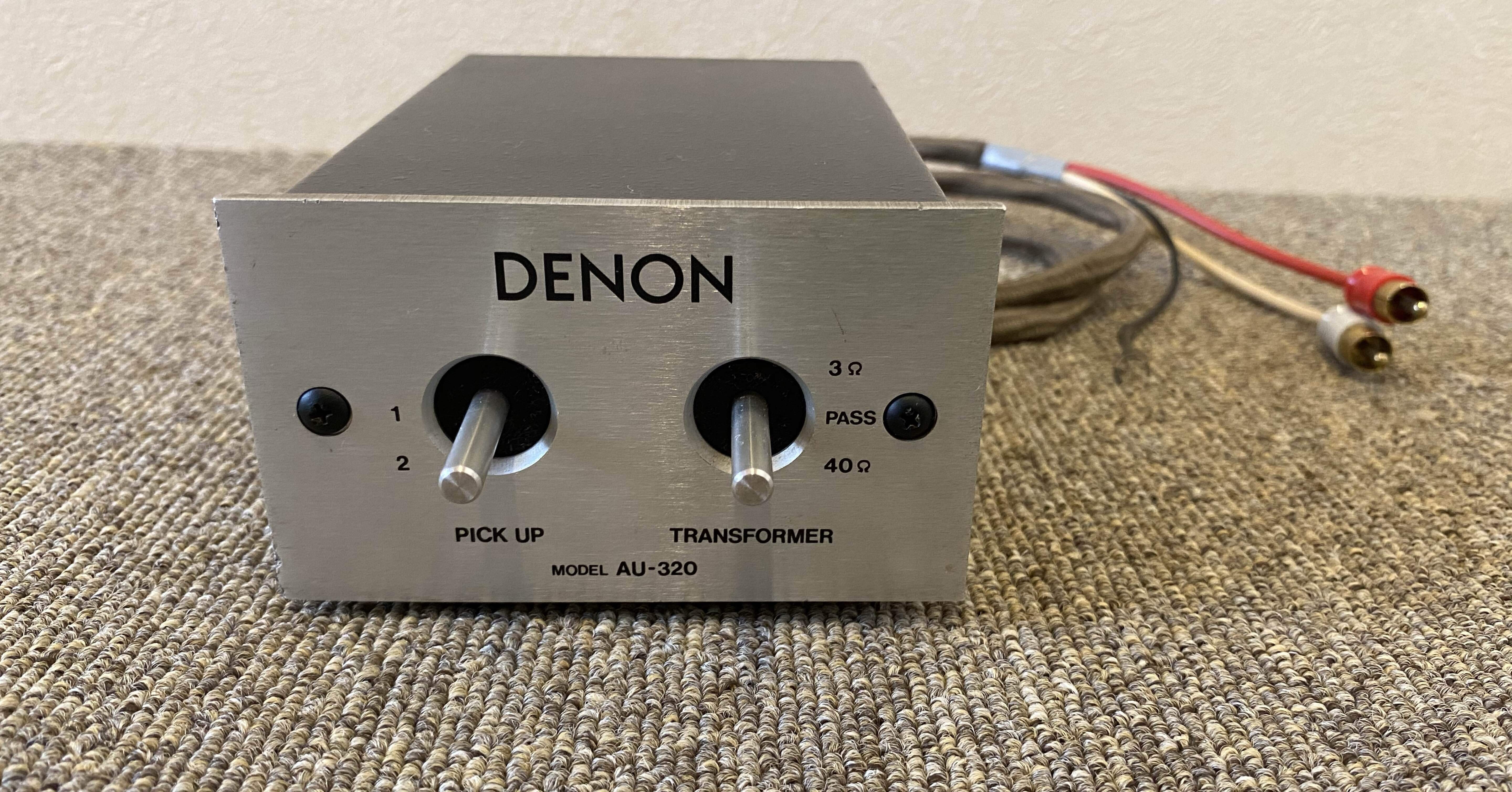 レトロな見た目と音質！DENONの昇圧トランス AU-320を紹介・レビューし