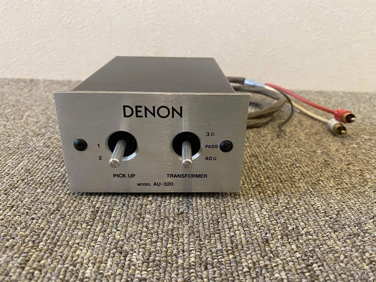 レトロな見た目と音質！DENONの昇圧トランス AU-320を紹介・レビューし 