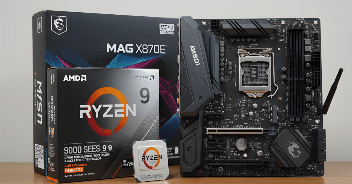 自作PC】Ryzen 9 9950X3Dを活かす！最新X870E/X870マザーボード
