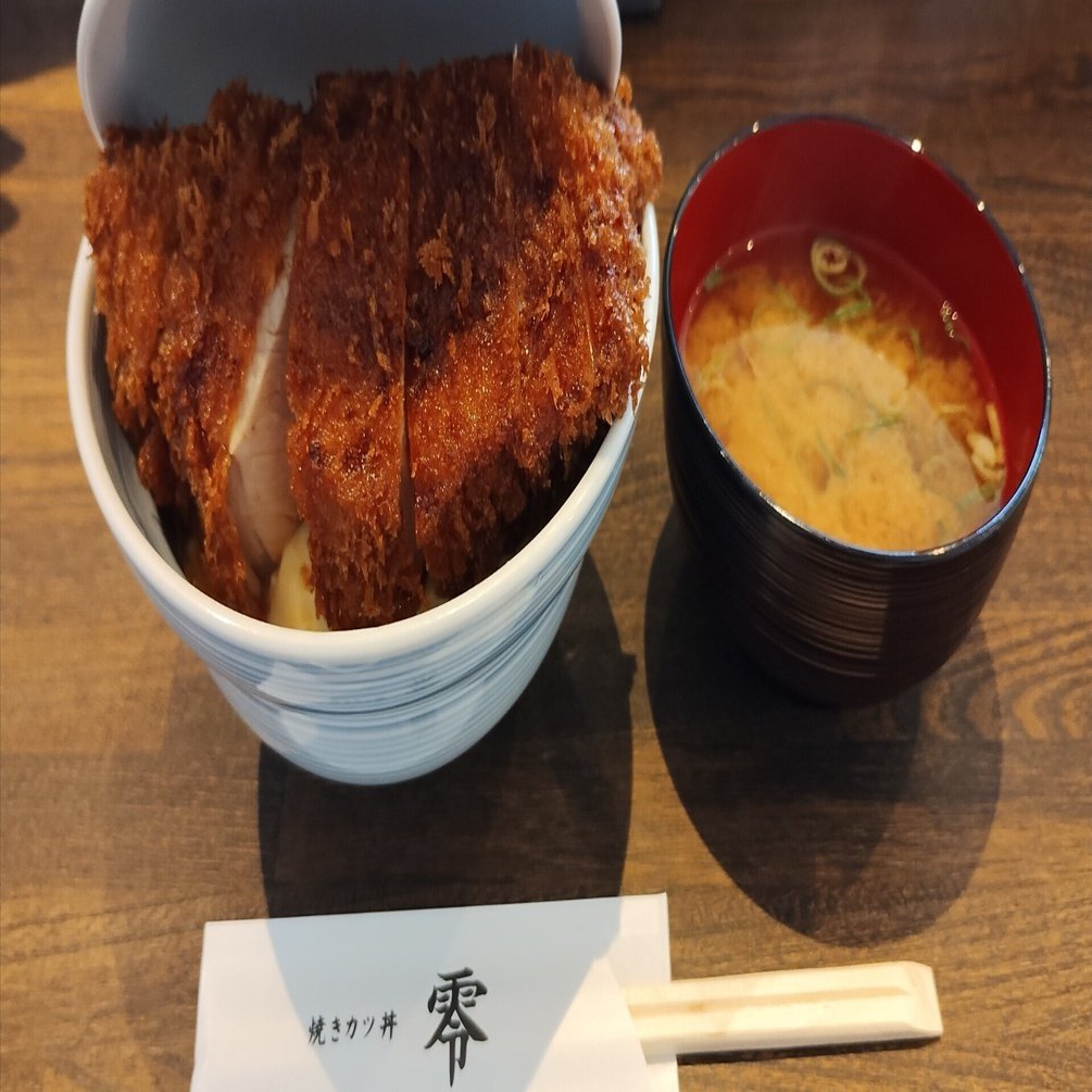 松田町で異次元級のとんかつ屋🐖を発見。とんかつ零（しずく【旧店名