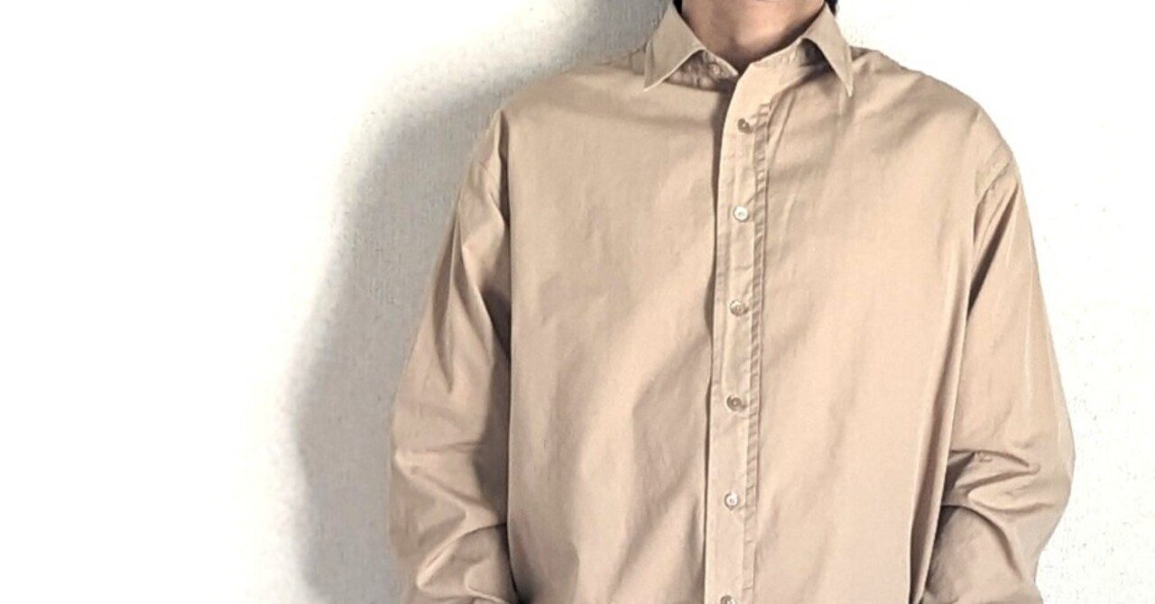 LE エルイー OVER DYE SH シャツ レショップ レショップ LEのオーバーダイシャツを買いました｜星野ソーダ