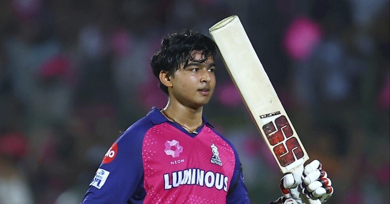 インドのプロクリケットリーグに突如現れた14歳の天才バッター｜磯野クリケットやろうぜ