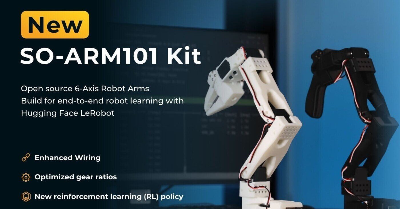 SO-101 kit 新品 SO-ARM101 キットセット SO-ARM101 キット (プロ) 低価格 AI ロボットアーム サーボモーター