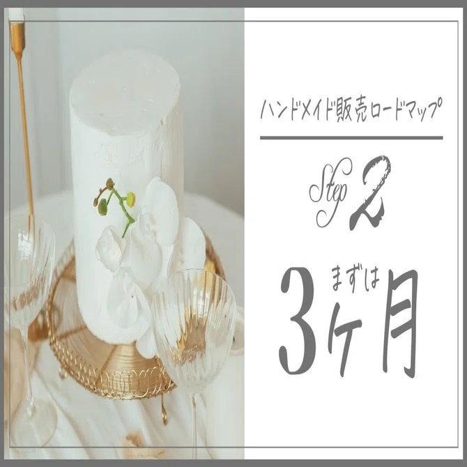 ハンドメイド作家】まずは3ヶ月、全力投球してみよう。｜みほ