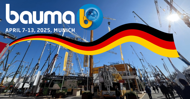 世界三大建機展「bauma2025」に行ってきた