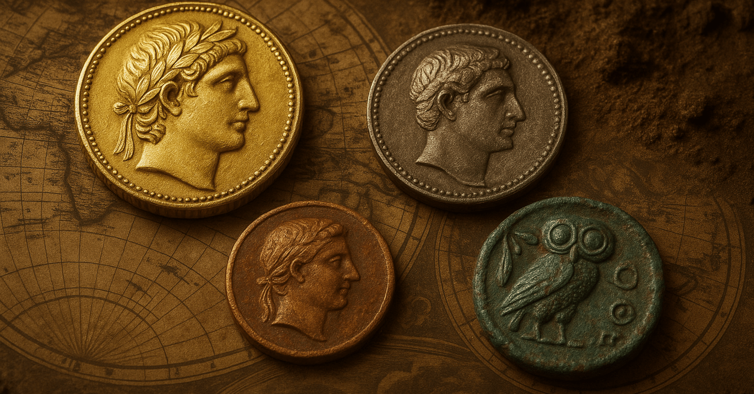貝殻じゃダメだったの？ 古代が選んだ“金属貨幣”のロマンを紐解く｜コインクロス｜掌の上の歴史学
