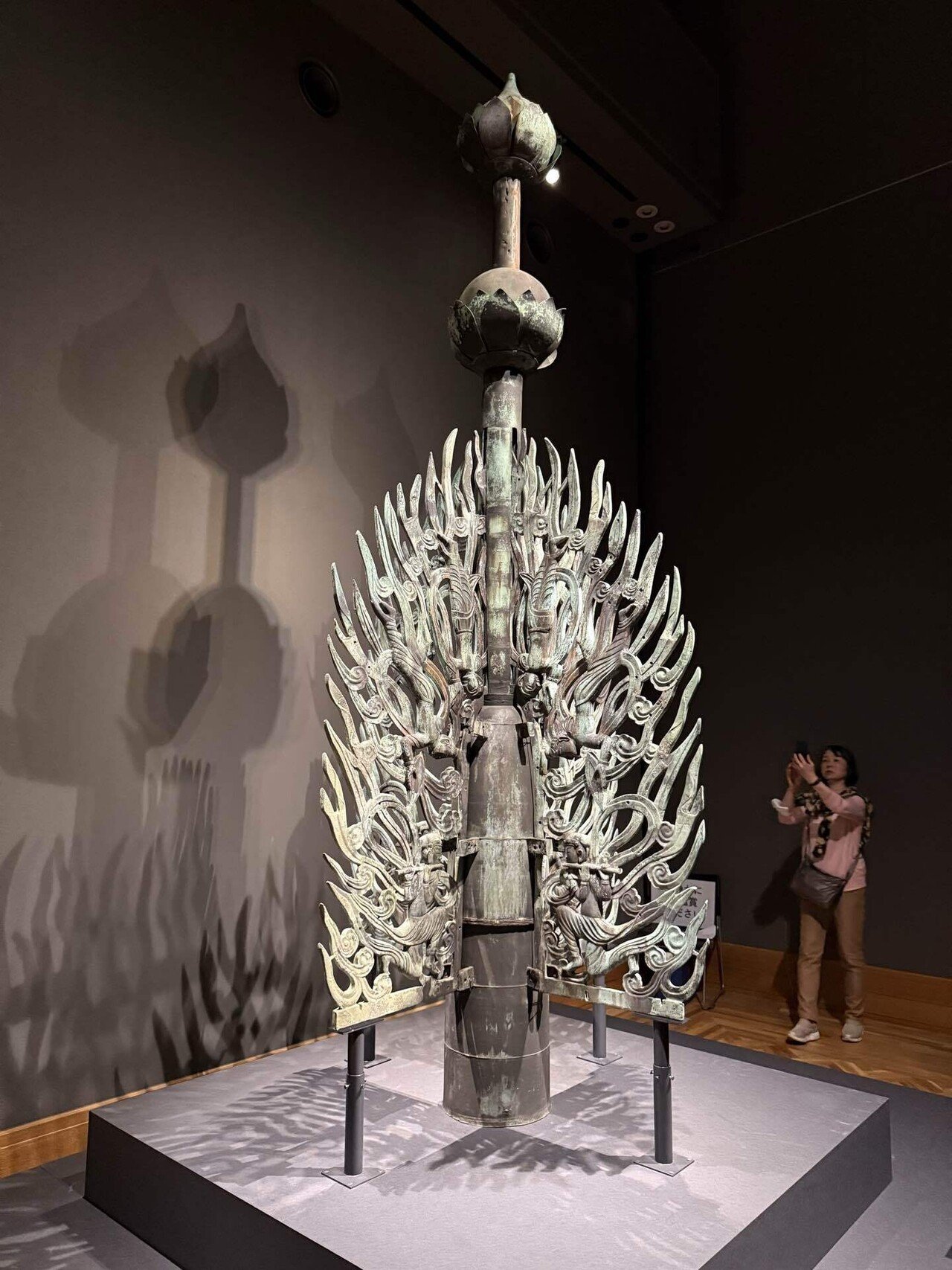 行ってきた！ #薬師寺東塔水煙 のみ撮影可。 