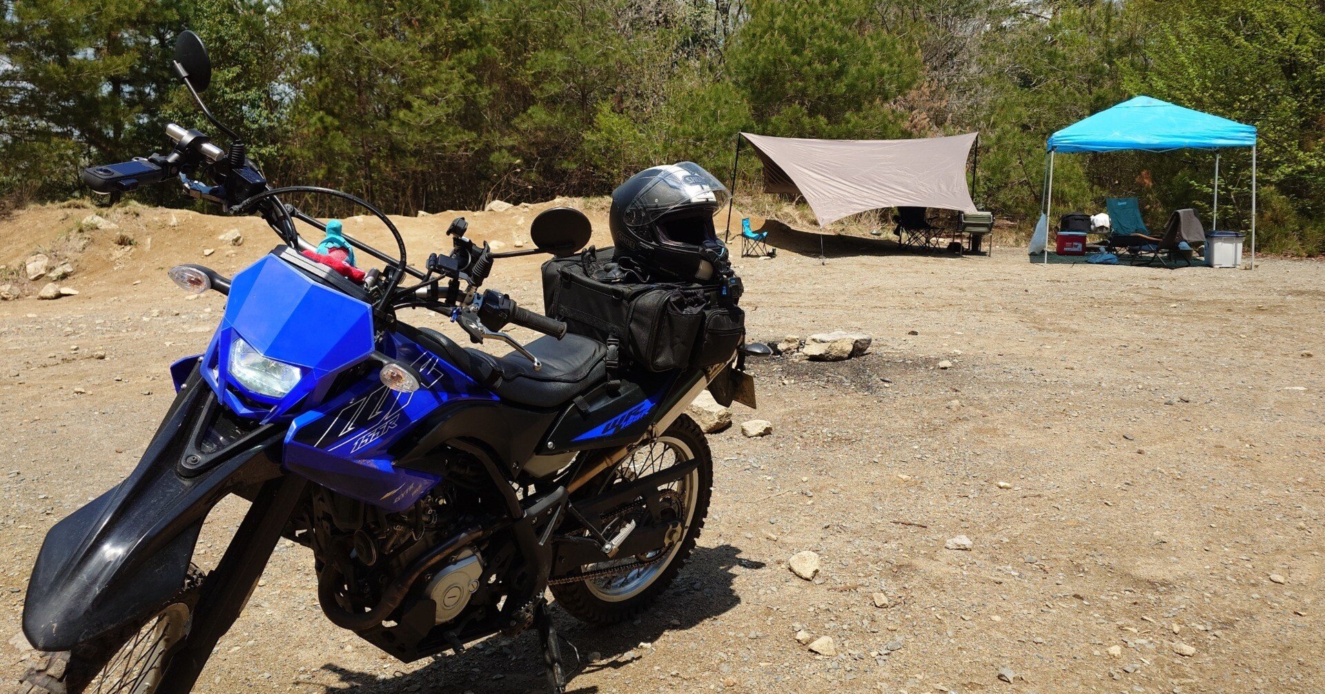 大阪府能勢町】しいたけ林道 WR155R ヤマハ 2022年インドネシアモデル