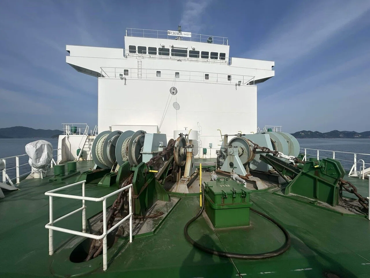 船員】【航海士】【内航船】RORO船(鋼材船)の中で働く海の男たち｜海霧