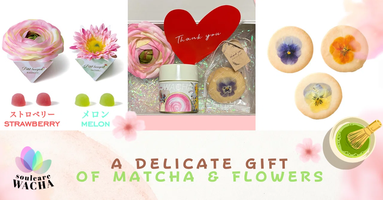 Maccha Flower 🌸 A Delicate Gift of Matcha & Flowers for Mother's Day|茶道スタートアップ WACHA