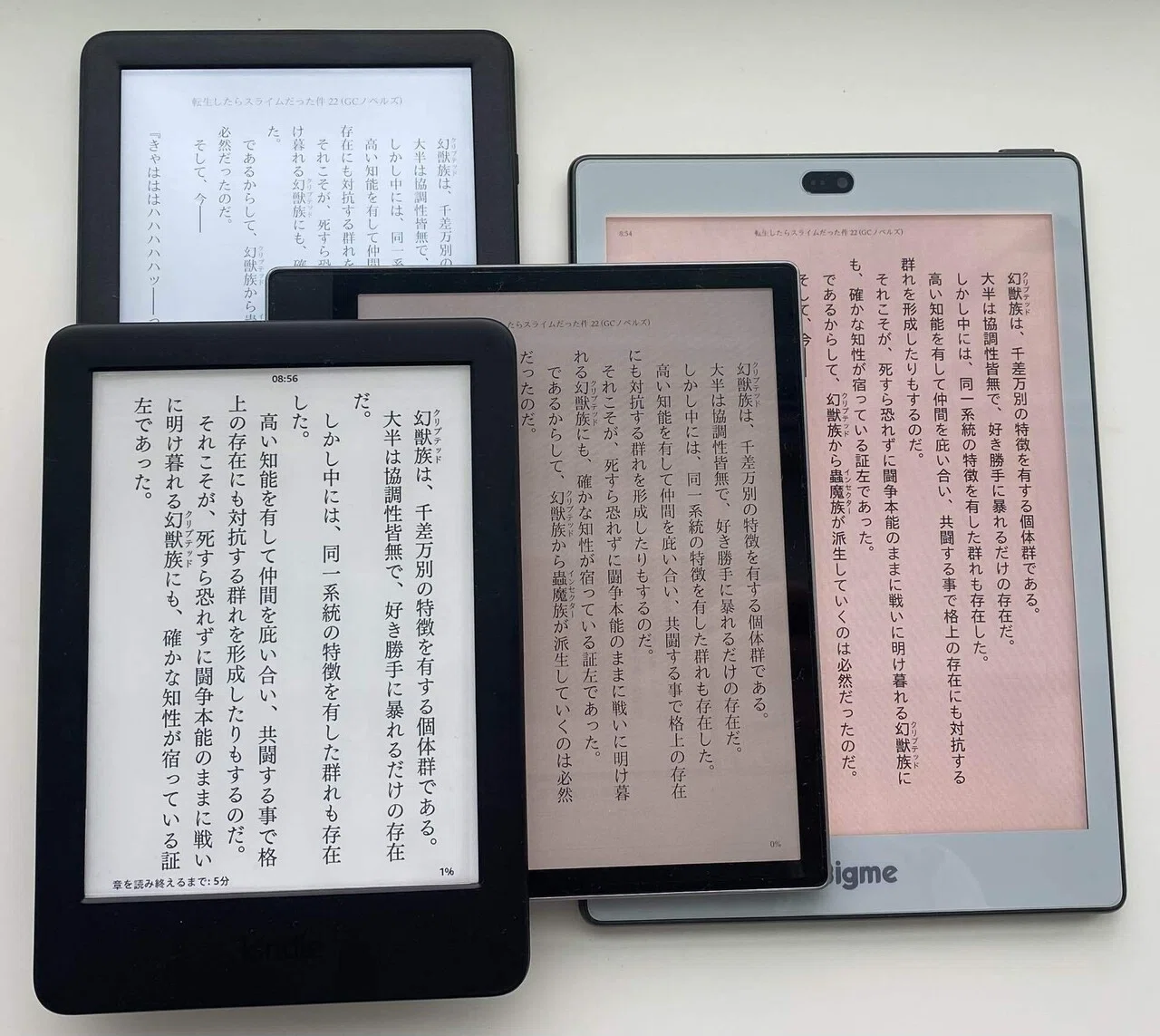比較！画面の視認性「BigmeS6color+」を買う⑬：Einkが好き｜アジル氏