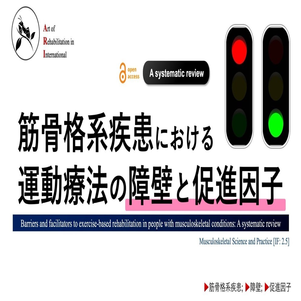 筋骨格系疾患における運動療法の障壁と促進因子｜Super Human