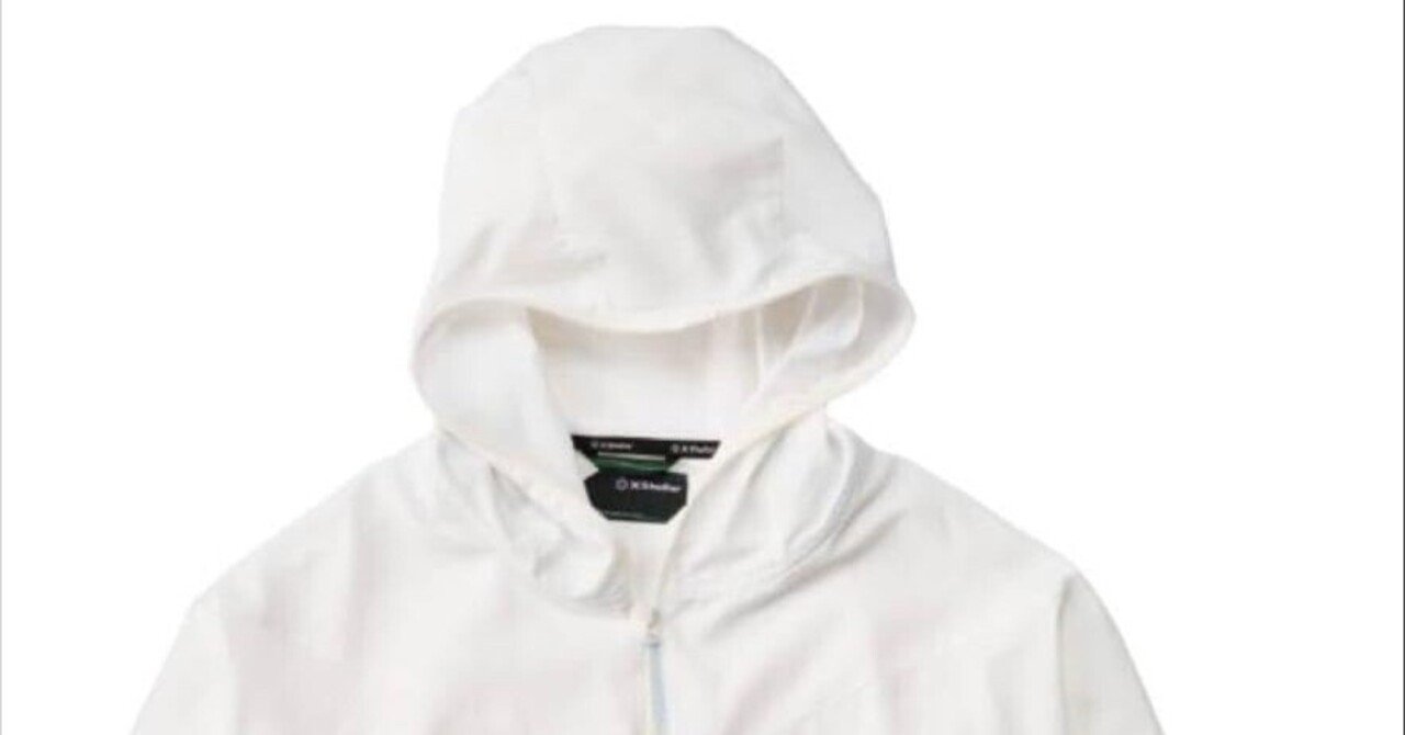 【新品未使用】XShelter 暑熱フーディー ホワイト 3L ワークマン 頭まですっぽり被る服!?夏に着るの!?】ちゃんと視界も確保済み