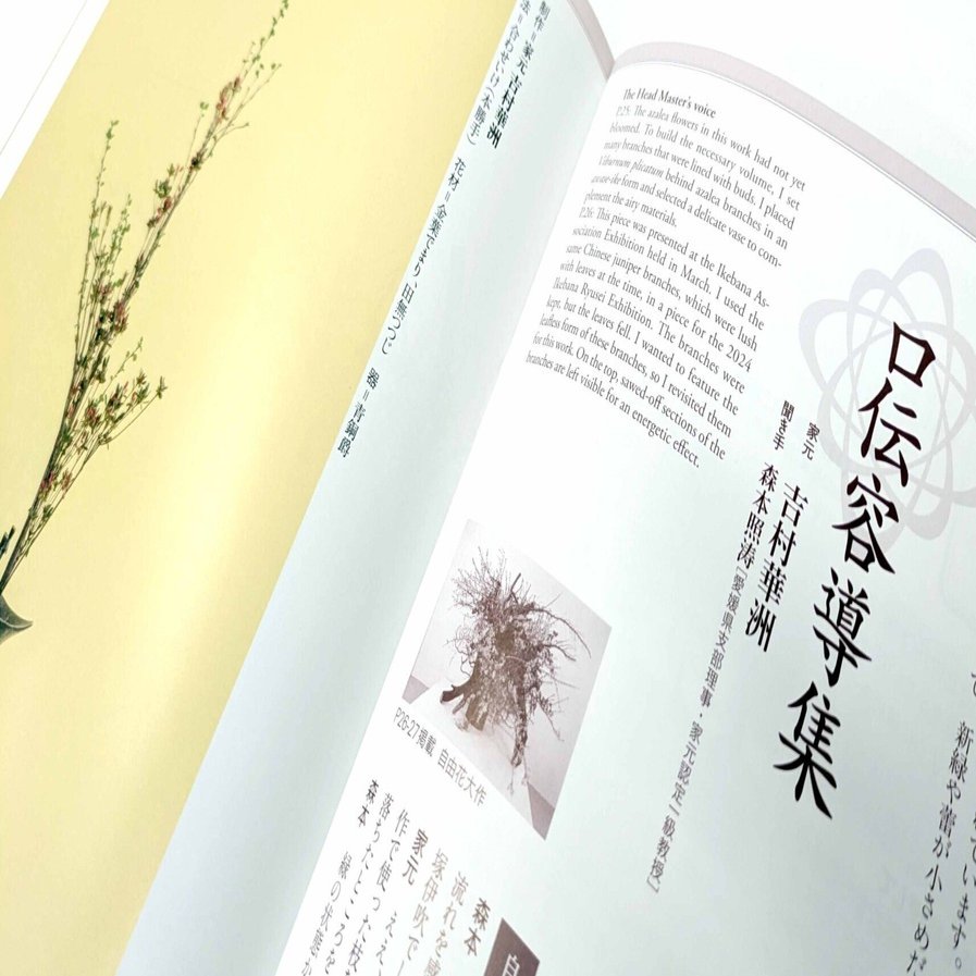 春の彩りあふれる大作＋つつじの紅に新緑の緑を合わせた古典華（2025年