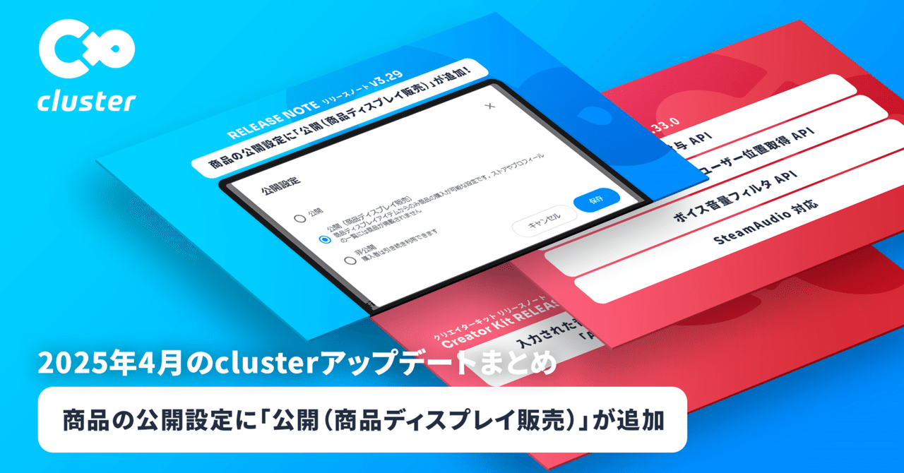 商品の公開設定に「公開（商品ディスプレイ販売）」が追加され