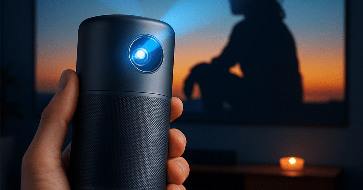 ポケットサイズのシネマ体験！どこでも手軽に本格映像 CAPSULE 3