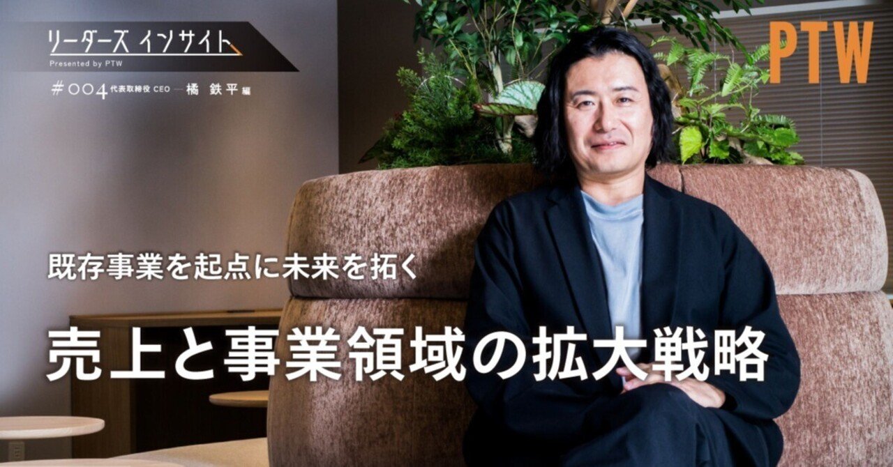 リーダーズインサイトPresented by PTW【#004代表取締役 CEO 橘