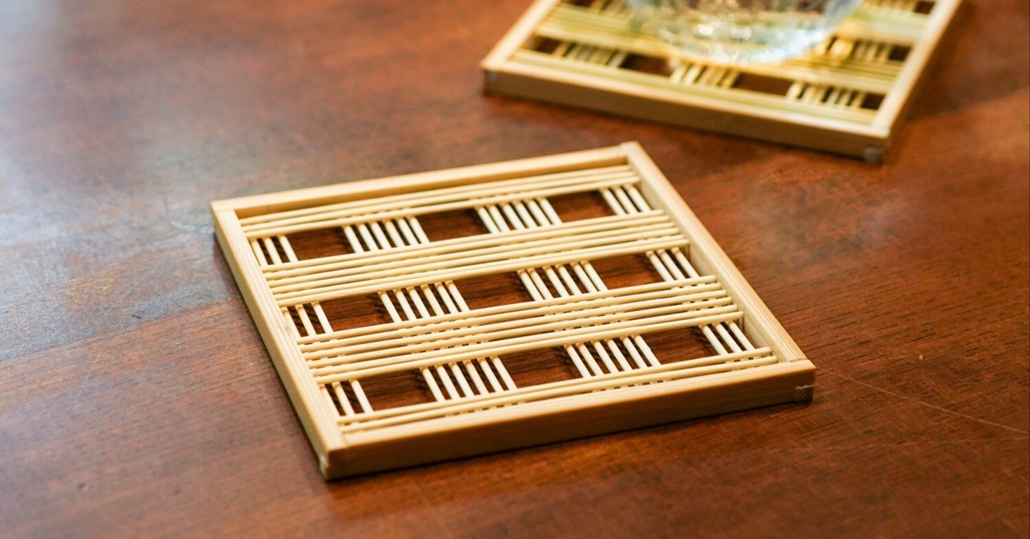 数量限定体験】四角コースター 暫(しばらく)｜駿府の工房 匠宿