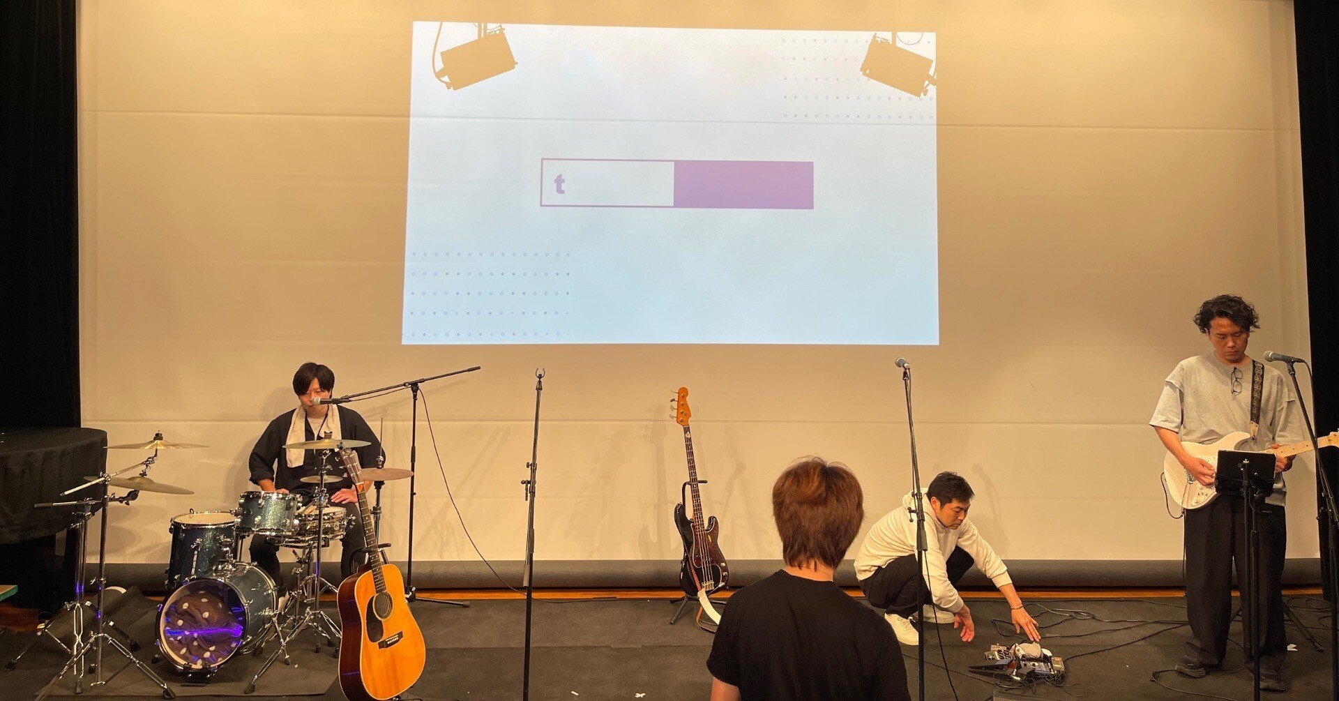 とみさんバンド代表として！！｜とみさん