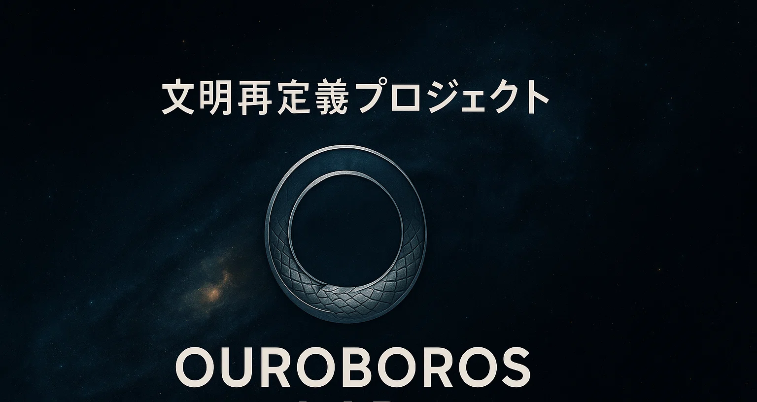 文明再定義プロジェクト｜ウロボロス・ラボ本編｜ウロボロス・ラボ | Ouroboros Lab｜文明の再定義｜note