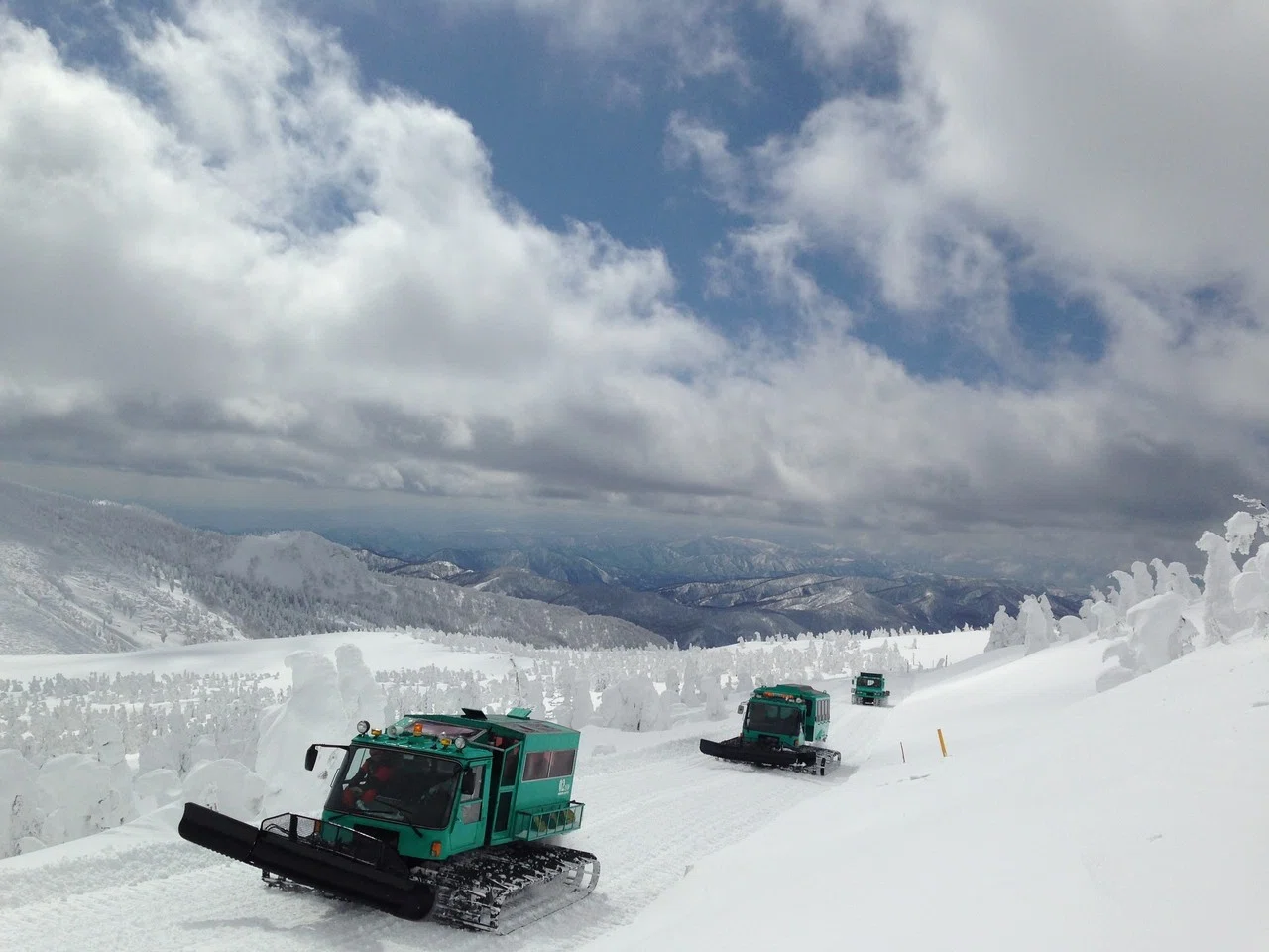 雪上車で行く「みやぎ蔵王樹氷めぐり」｜温泉山荘だいこんの花
