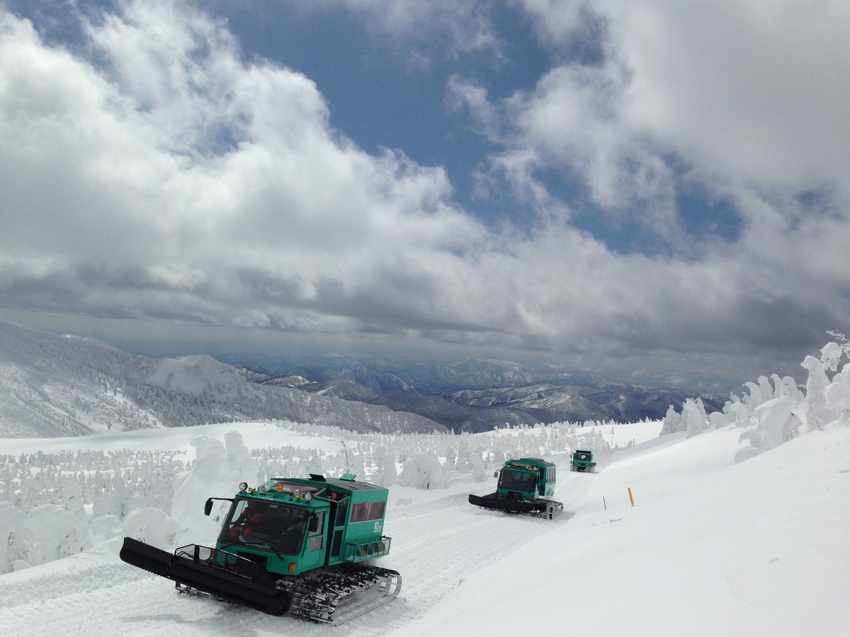 女性　大便　雪上 雪上車で行く「みやぎ蔵王樹氷めぐり」｜温泉山荘だいこんの花