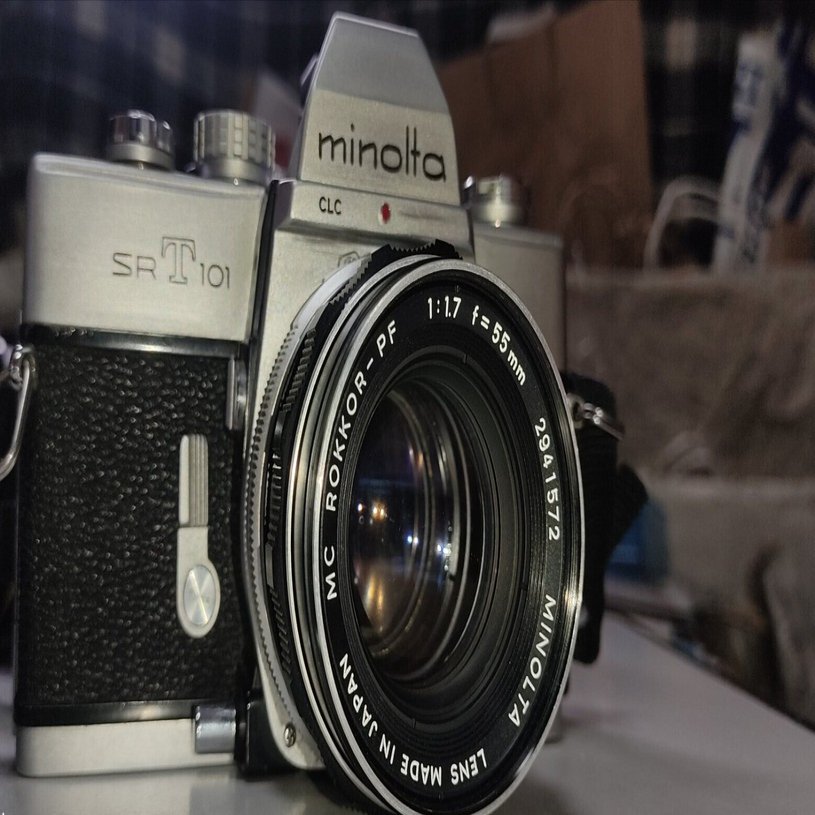 ジャンク/名機】Minolta SRT SUPER 黒 +広角/望遠レンズ3本 ぼくのカメラ