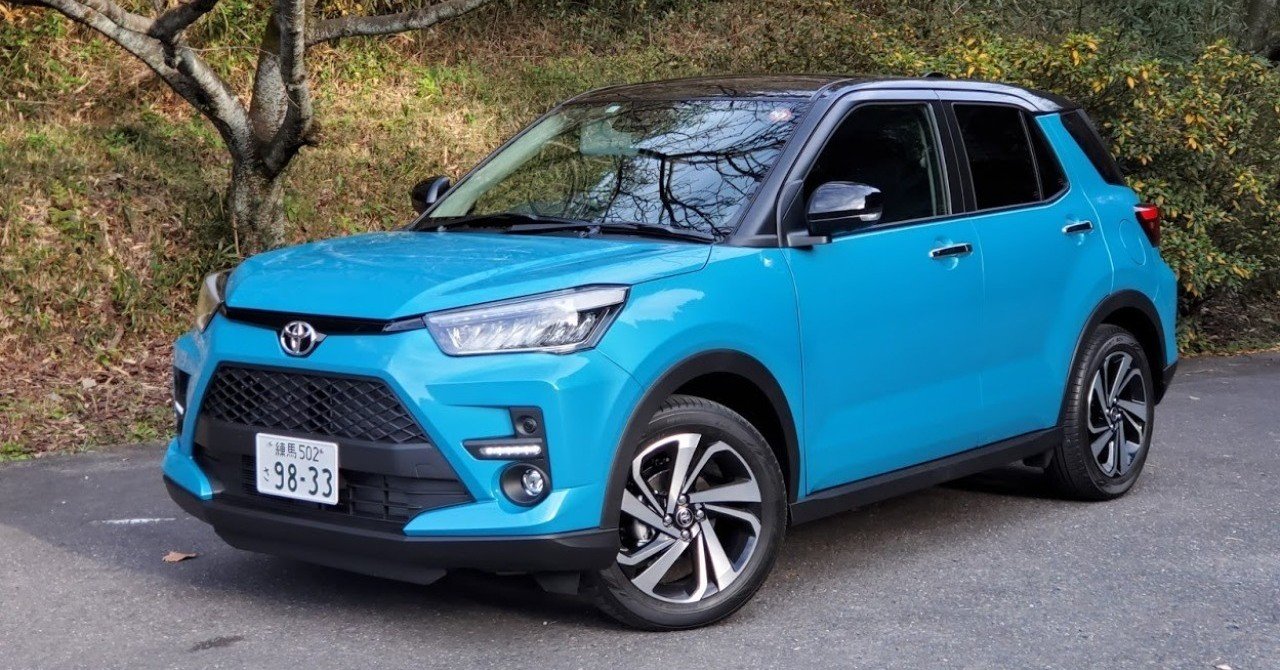 トヨタデイズ第一回 小さなSUV「ライズ」に乗ってみた｜TOYOTA DAYS｜note