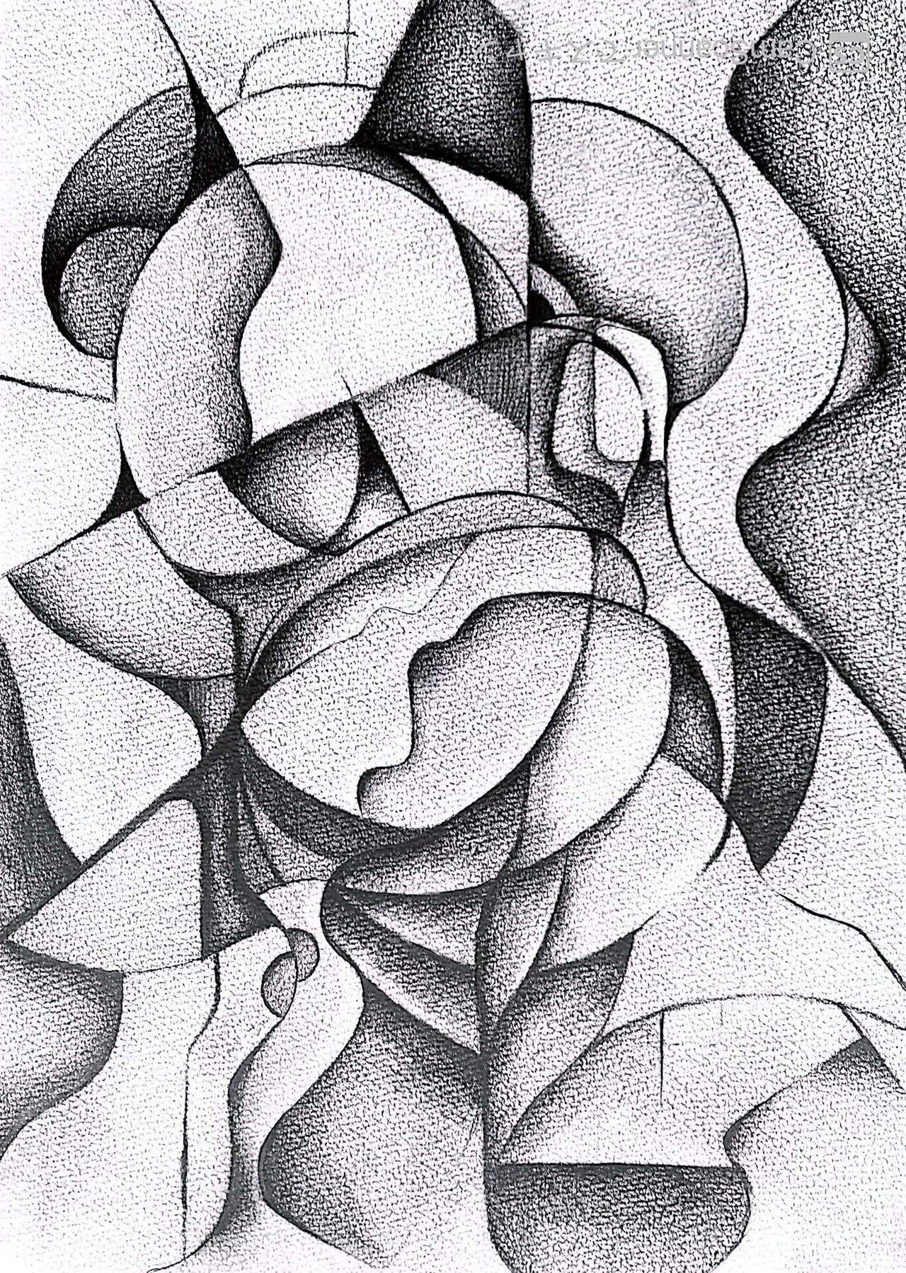 自分の抽象画紹介｜ten