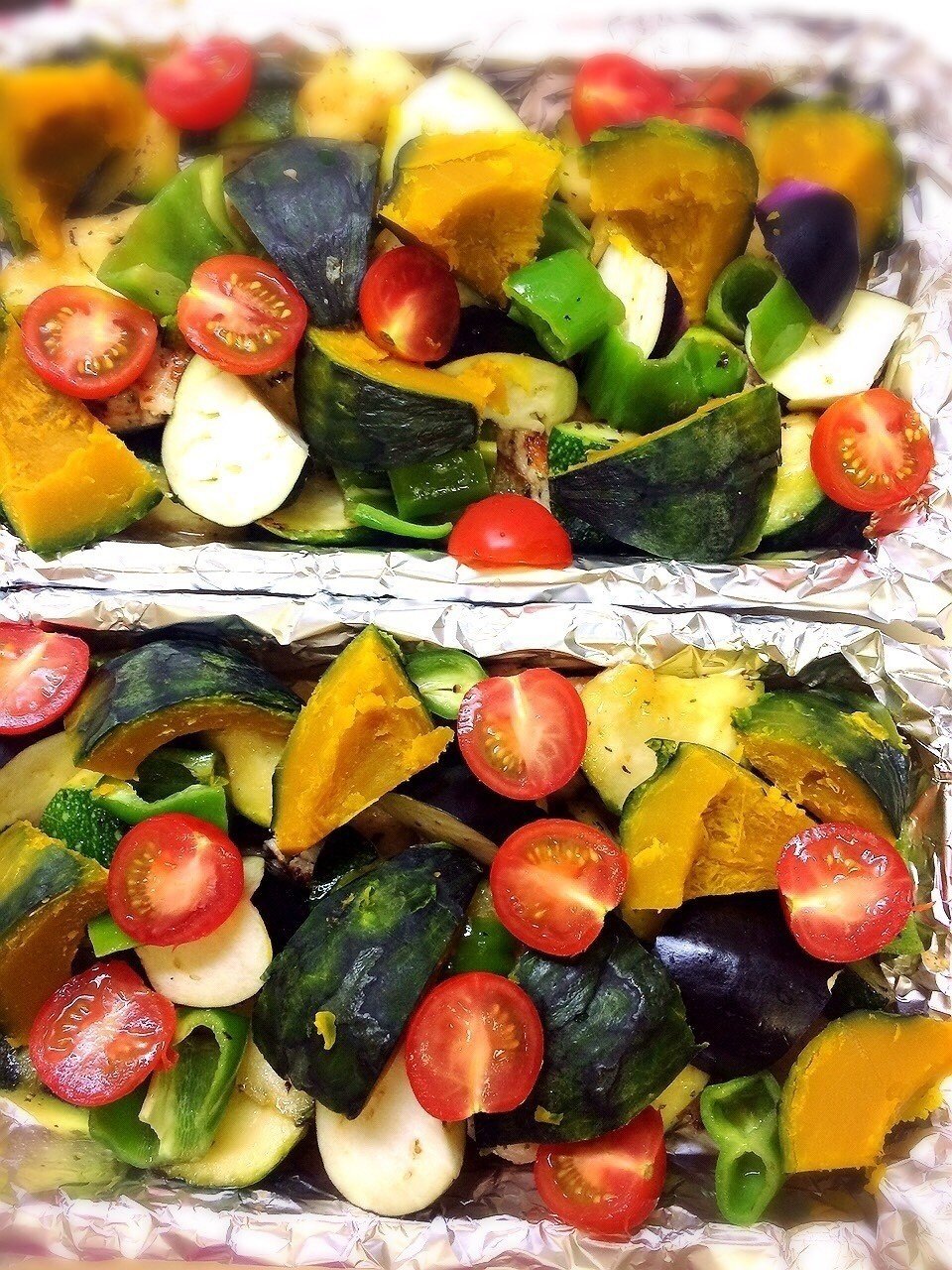 夏野菜のオーブン焼き 小鳥遊正璽 たかなしせーじ Note