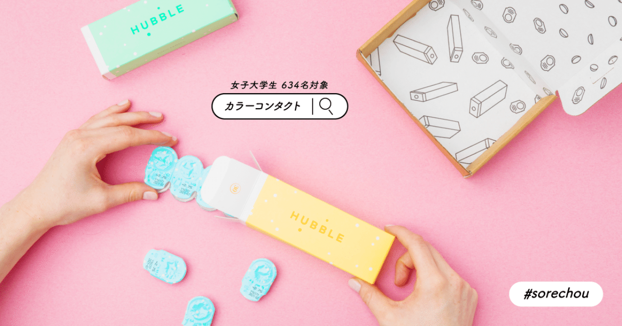 女子大生対象 カラコンに関する調査 参考サイトはsnsと口コミアプリ それちょう Note