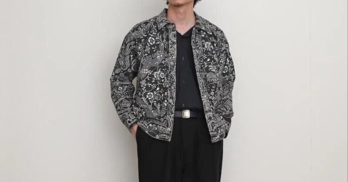 特価品セ 和とアメカジが融合した、唯一無二のバンダナジャケット【2025 S ジャケット・アウター