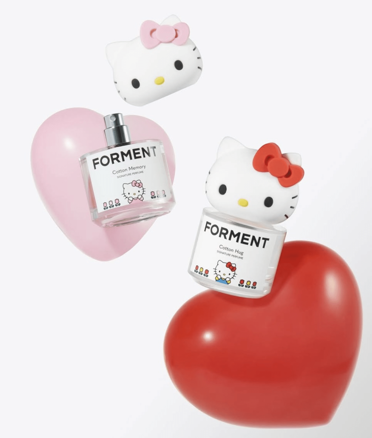 FORMENT キティ 香水 オリーブヤング 限定 コラボ 韓国　2個セット 2個セット】FORMENT キティ 香水 オリーブヤング 限定 コラボ