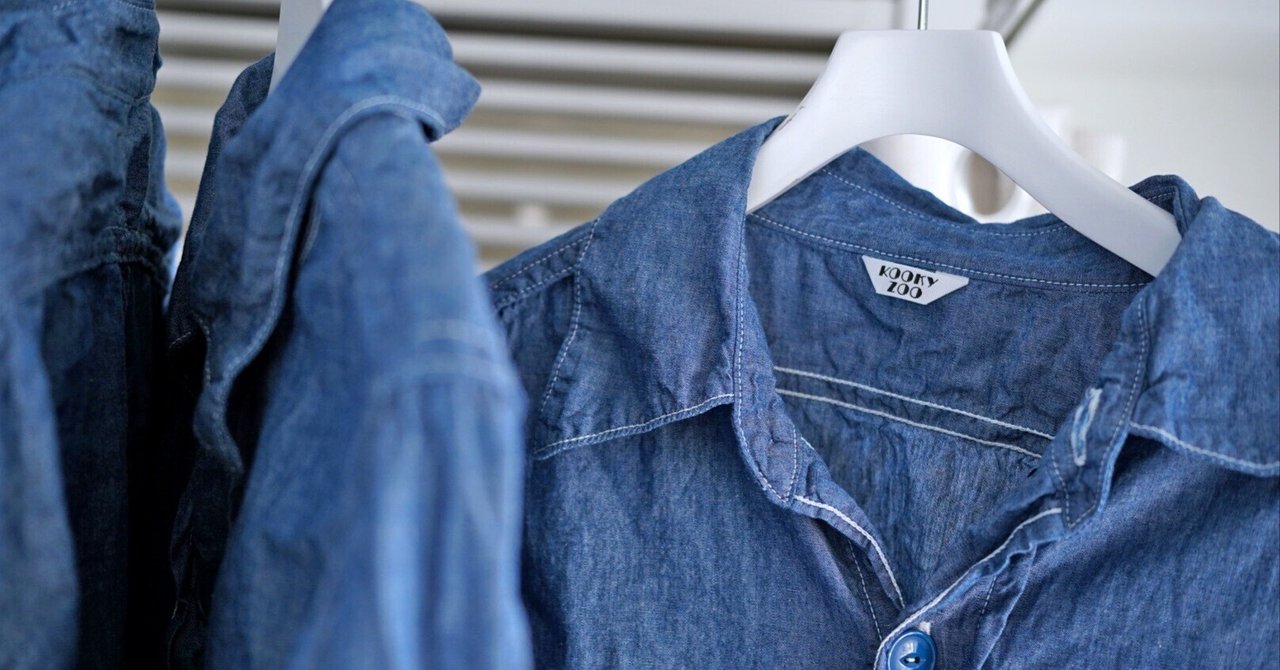 kooky zoo JUVENILE CHAMBRAY SHIRT【EX】 KOOKY ZOO JUVENILE CHAMBRAY SHIRT