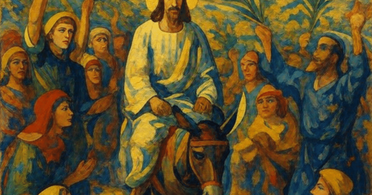 Biblia studere CⅩⅩ、Luc19:36-44、入城と涙｜harimako