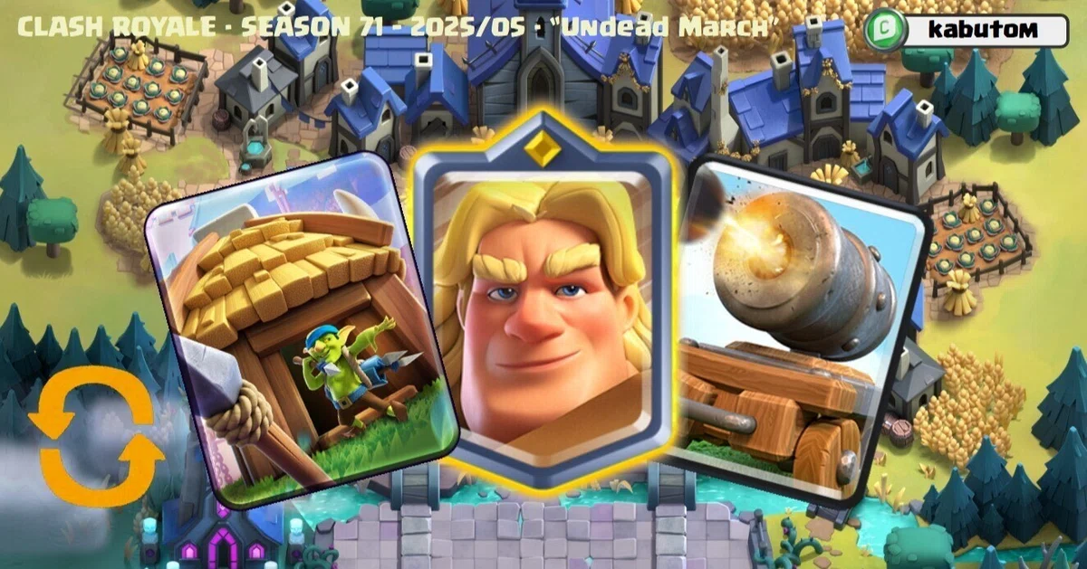 Clash Royale | Rework News! 3 Cards: Goblin Hut, Golden Knight, and ...