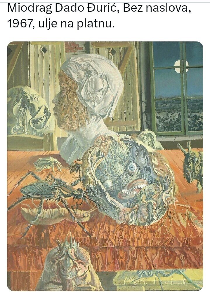 生まれて初めて絵を買った(内的破壊と炉心溶融の画家ダド)｜脱輪