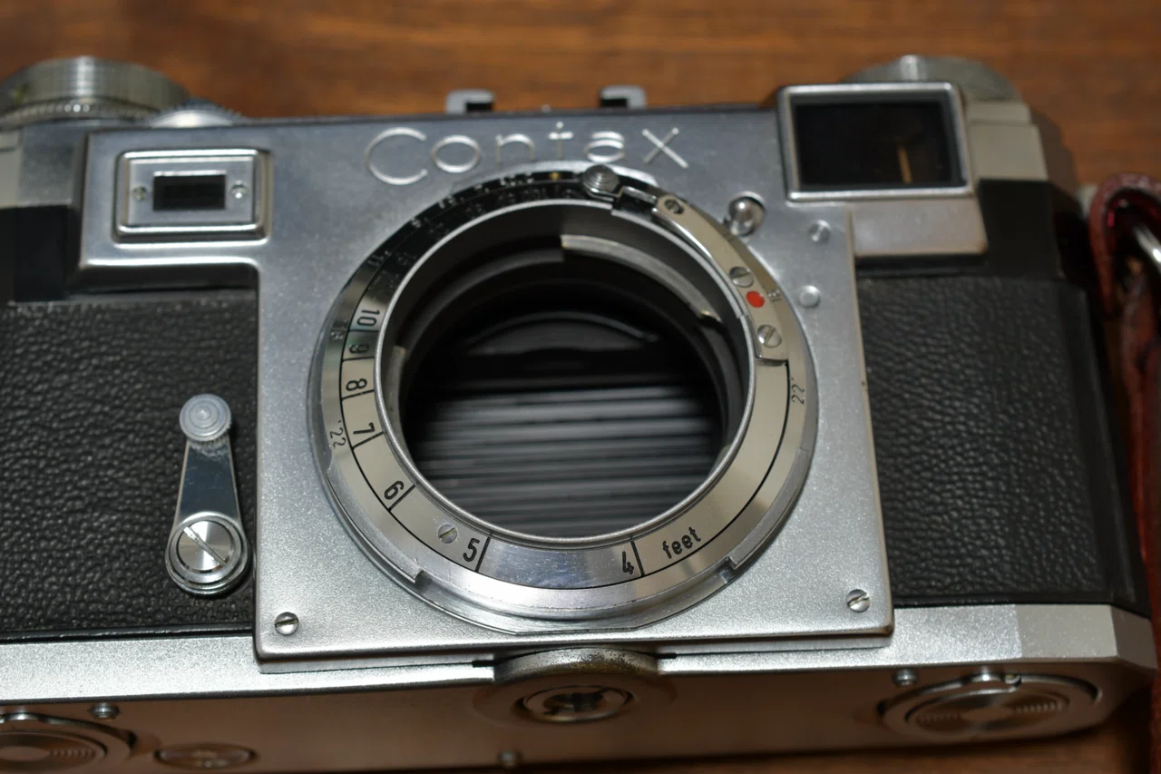 コンタックス CONTAX IIa ＋ Zeiss-Opton Sonnar 50mm 1:1.5 レンジ