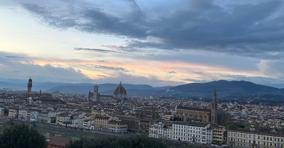 フィレンツェ Firenze 2025 （スキアッチャータとランプレ