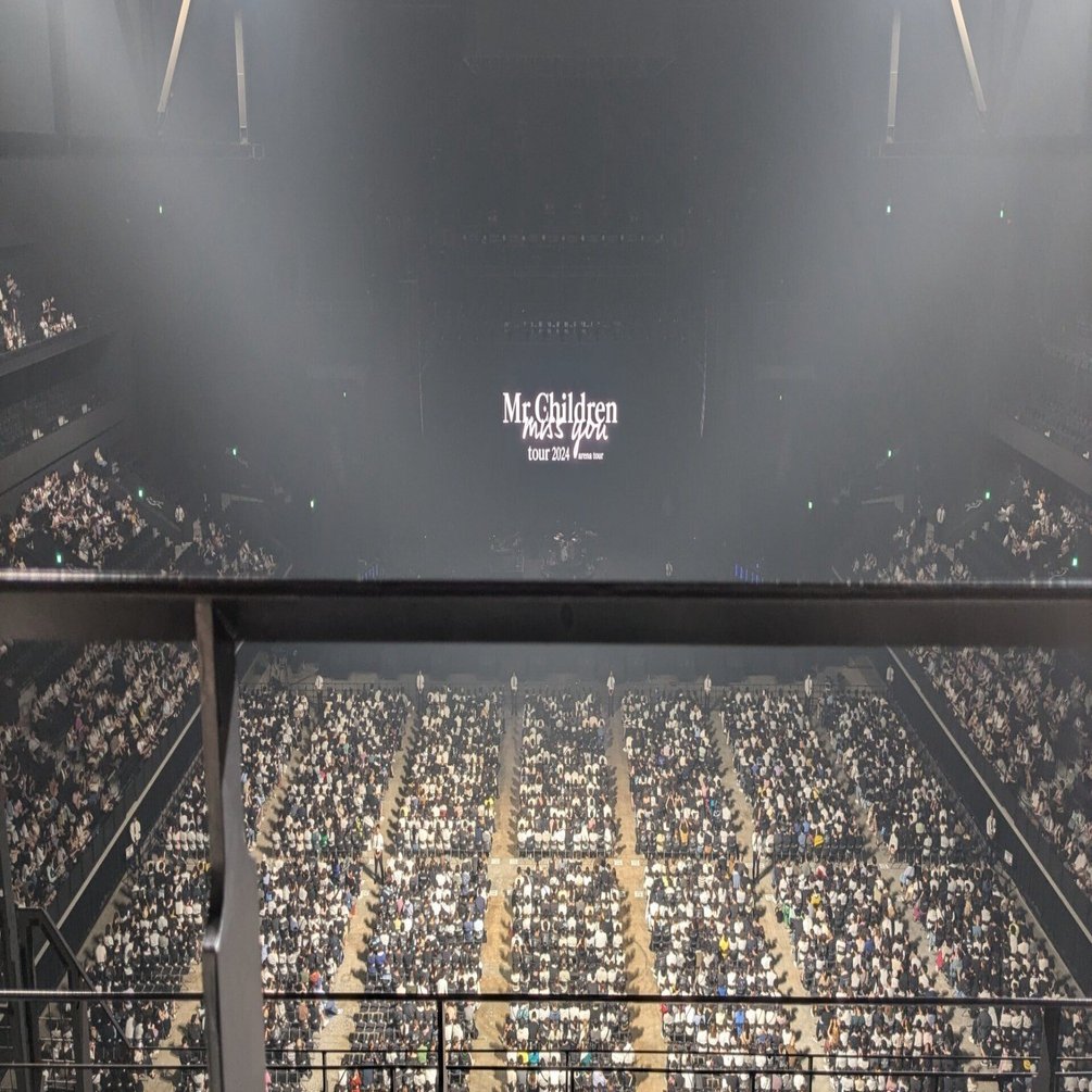 ライブレポ]2024/7/6 Mr.Children tour 2024 miss you arena tour