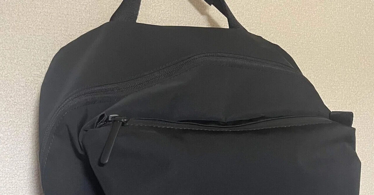 愛用バックパック紹介③|ユニクロ ファンクショナルバックパック