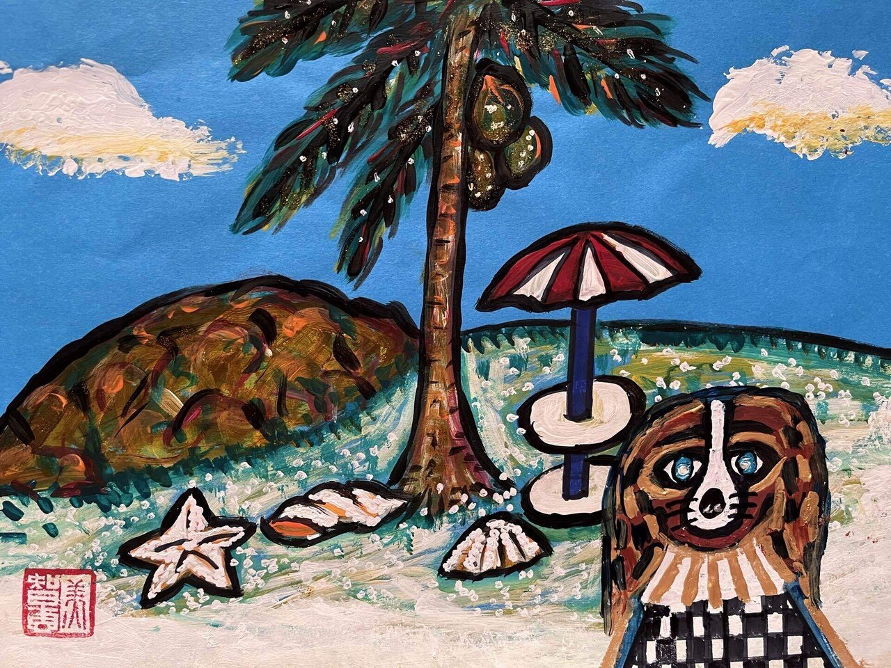 沖縄のピカソ小波津有希」29歳㊗️小波津智恵美66歳❤️2022年の時毎日