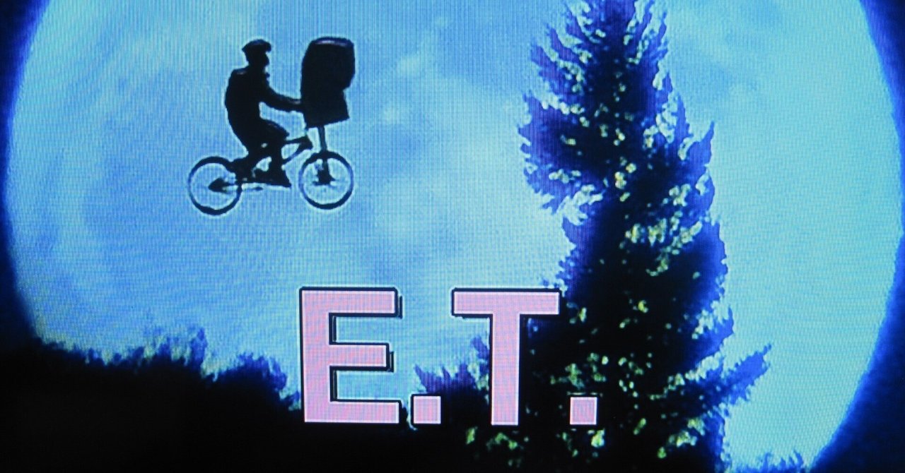 1983年 90's 映画E.T. BOOK☆Letter To E.T. E.T.ビジュアル